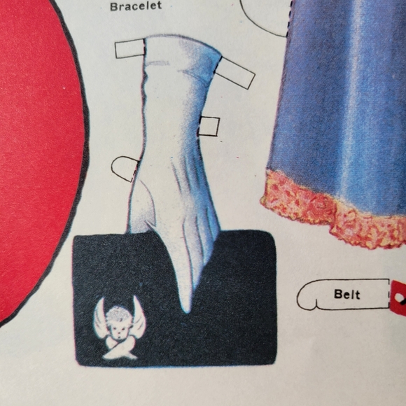 Glamour Girl Paper Doll Book by Queen Holden (Uncut) ~ Vintage Fashion Look ~ - Picture 15 of 16